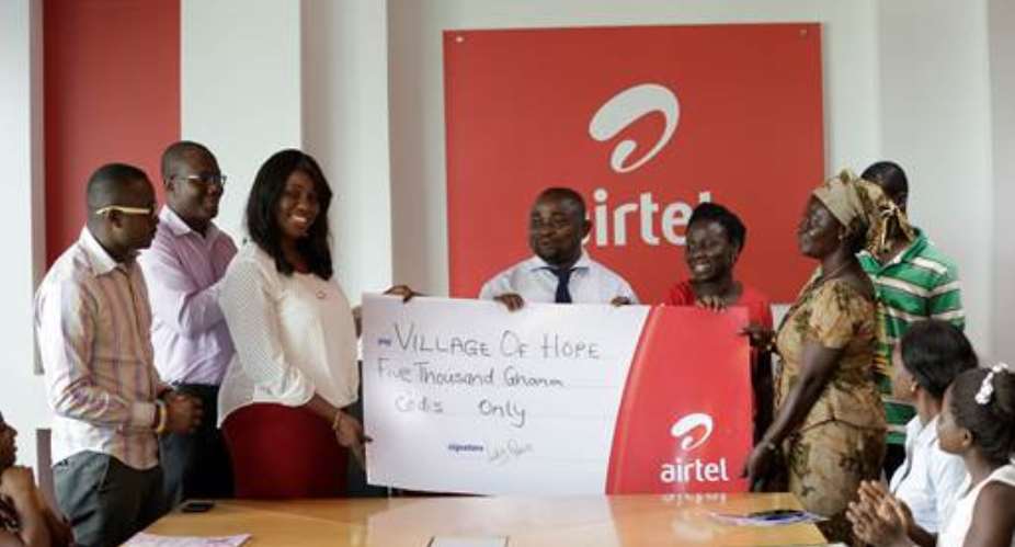 Airtel Ghana Supports Village Of Hope Orphanage As Part Of Its 12 Days Of Giving Initiative