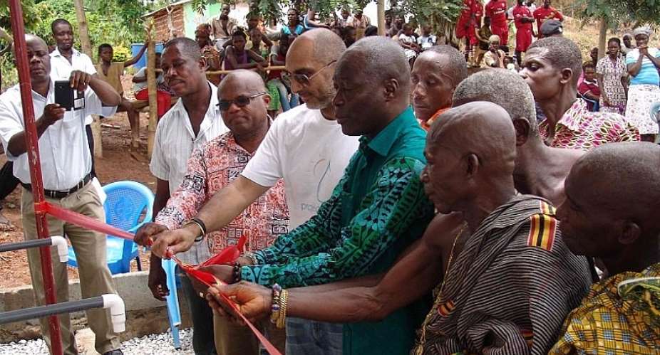 Binatone sponsored project Maji second Rural water plant