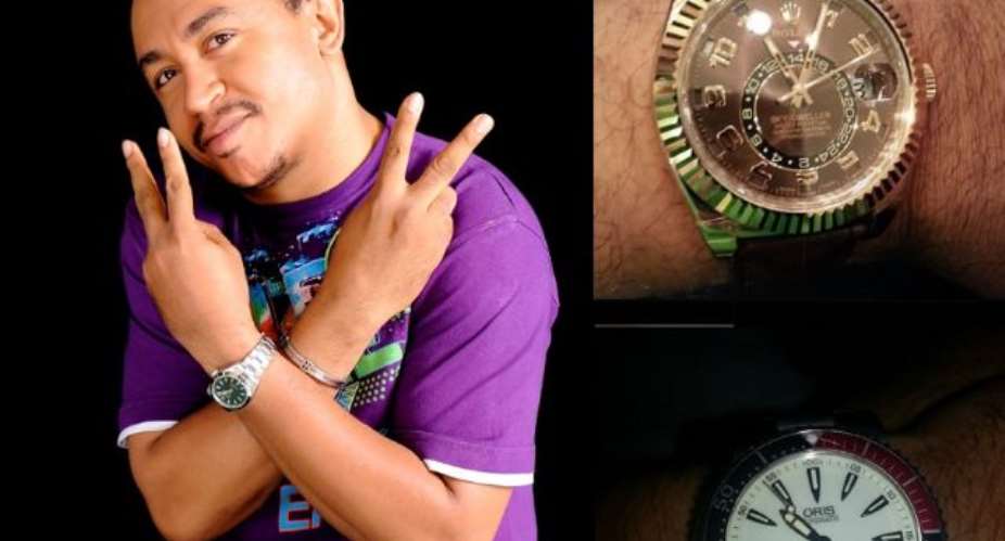 On Air Personality Freeze, Flaunts Wristwatch Collection