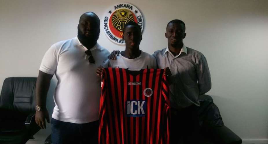 Ghanaian youth midfielder Samuel Kwame Owusu signs for Turkish side Gencerlibiligi