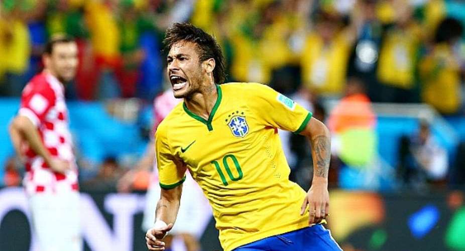2014 World Cup: Neymar brace sets up Brazil win in opener