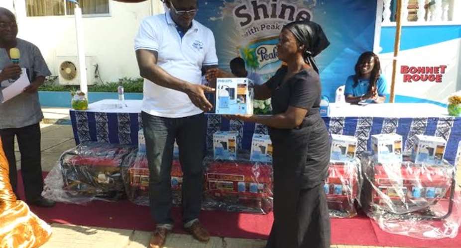Peak Milk rewards Shine with Peak promo winners