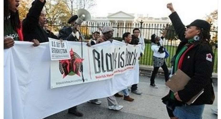 African Americans Slam Obama in White House Protest