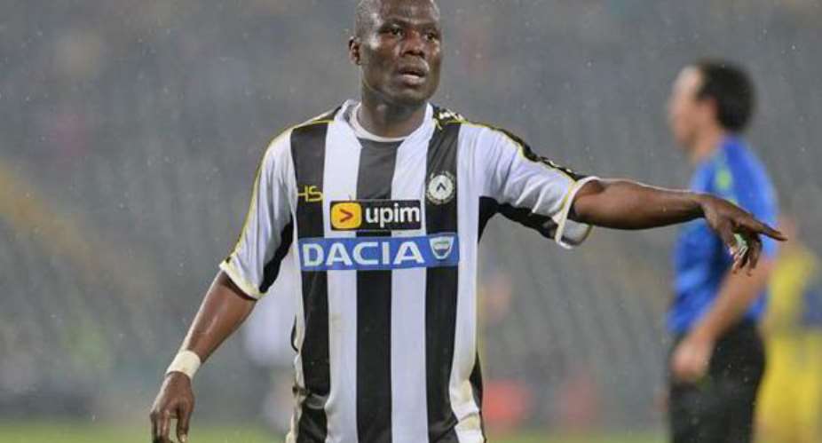 Ghana midfielder Emmanuel Agyemang Badu