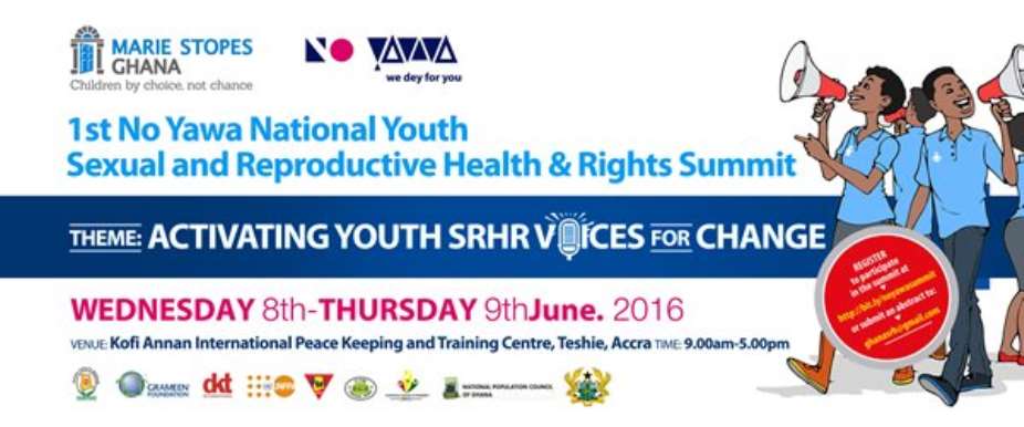 NO YAWA organises 1st National Youth Sexual and Reproductive Health and Rights summit