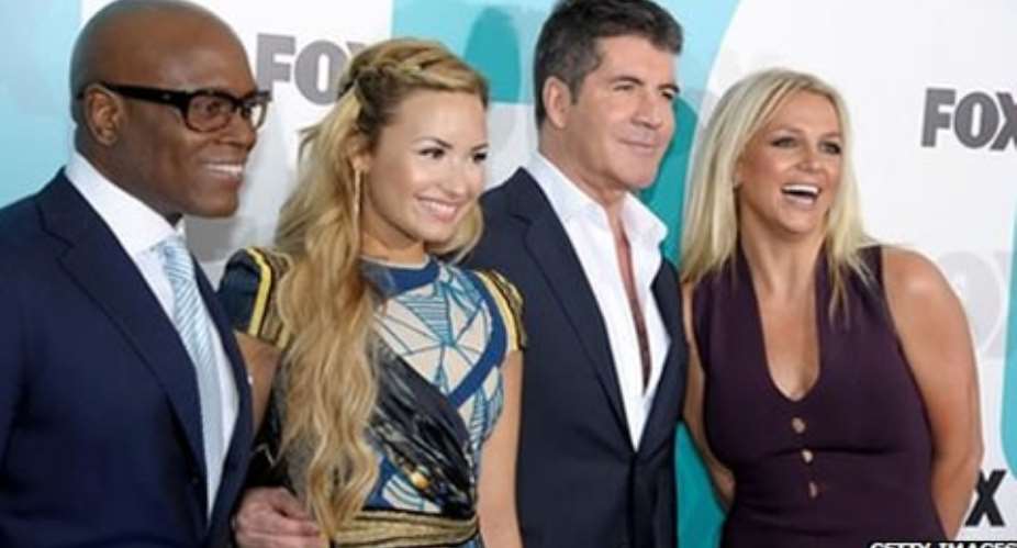 Demi Lovato (Left) and Britney Spears will join Simon Cowell and L.A. Reid on the judging panel