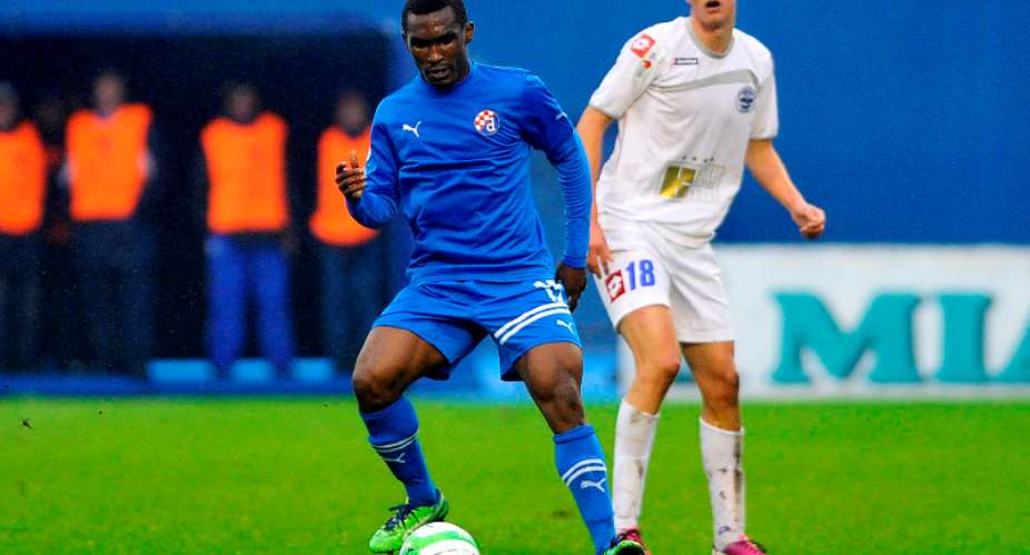 Lee Addy in action for Dinamo Zagreb