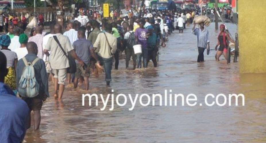 Imminent flooding in Tema C'5 to displace over 7, 000 people - NADMO warns