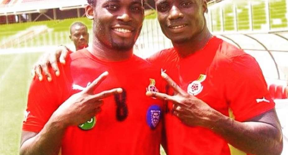 Pals for life, Michael Essien and Stephen Appiah