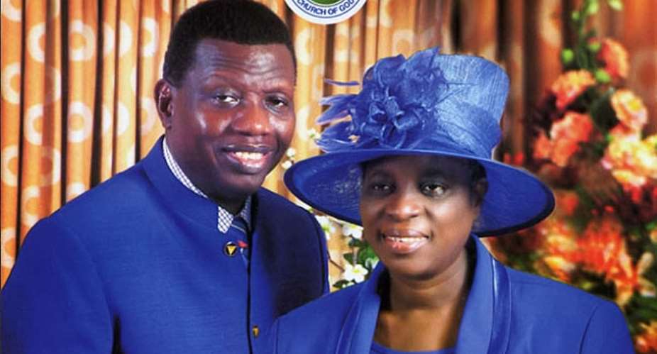 pastor E A Adeboye and mummy