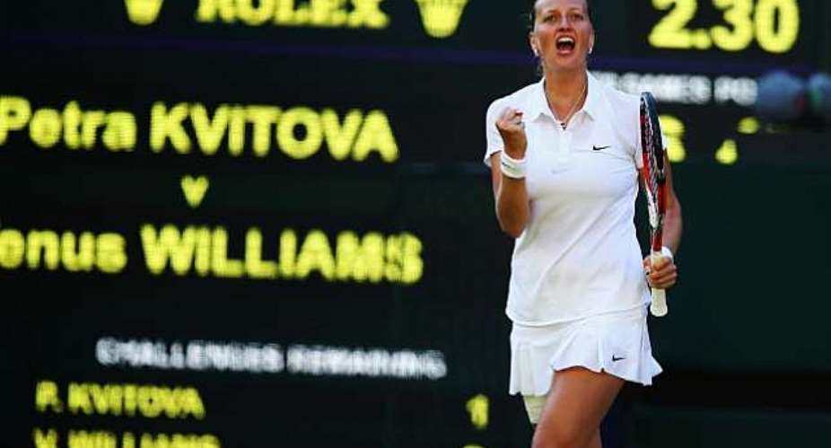 Veteran killing: Petra Kvitova lauds gutsy win over Venus Williams