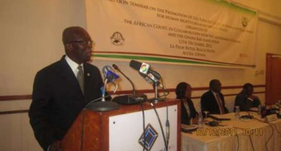 Ghana pledges to support African Court on Human and Peoples' Rights