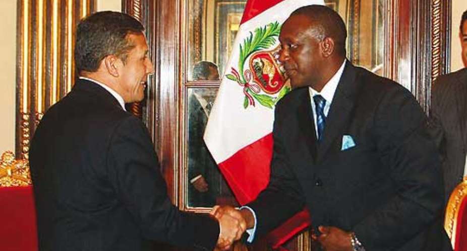 President Humala welcomes UNIDO Director General