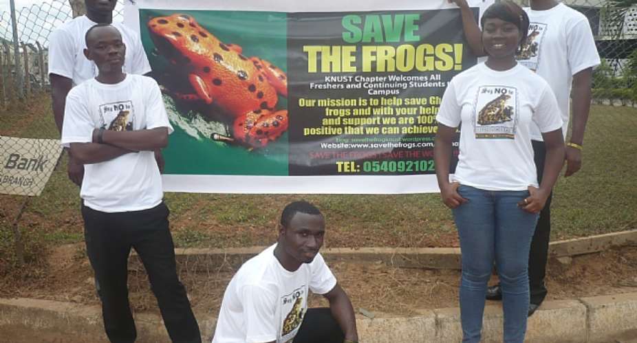 SAVE THE FROGS! Ghana Being Supported by UK-based Rufford to Slow down Frog-meat Eating and Trade in Northern Ghana