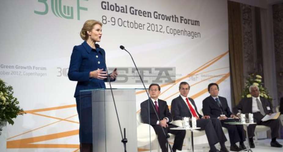 Global leaders advocate for a green growth economy.