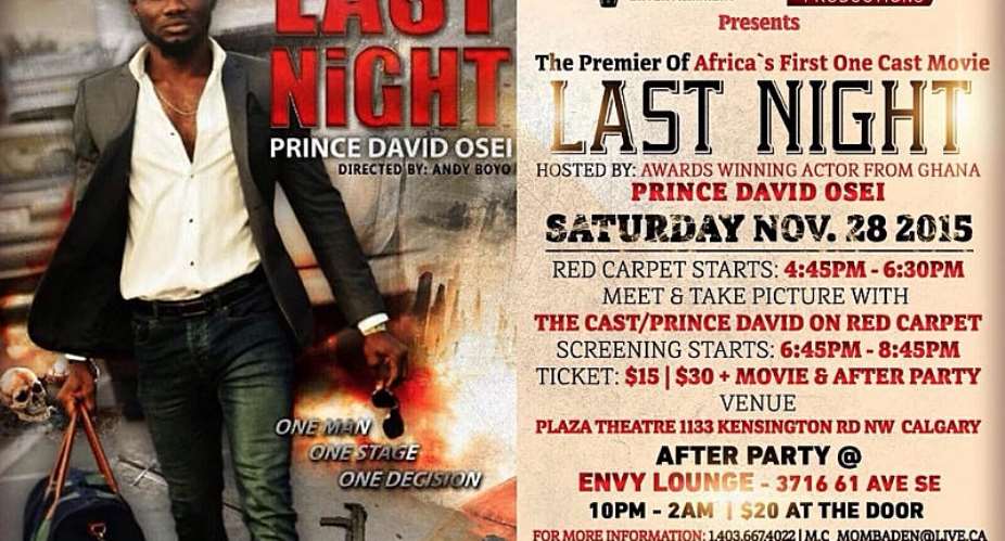 Prince David Osei Set To Embark On Worldwide Tour