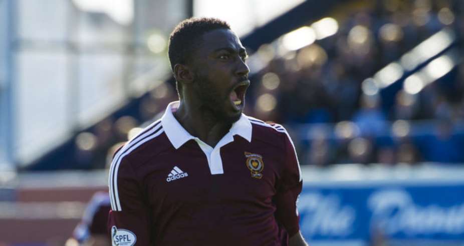 Prince Buaben: Ghanaian midfielder fails to play for Hearts despite injury return as they triumph over Rangers in Scotland