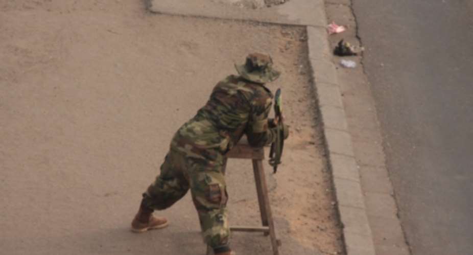 Photonews: Soldiers take Over Lagos