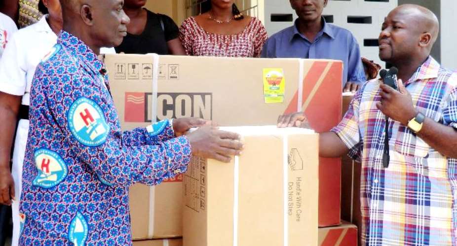 Krobo Hospitals Receive Assistance From Their MPs
