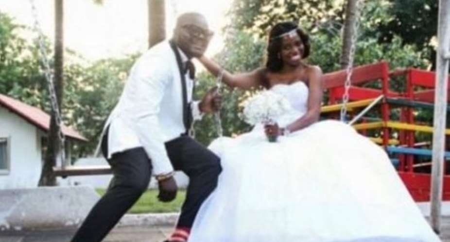 Photos: Hiplife artist weds Kwesi Pratt's daughter