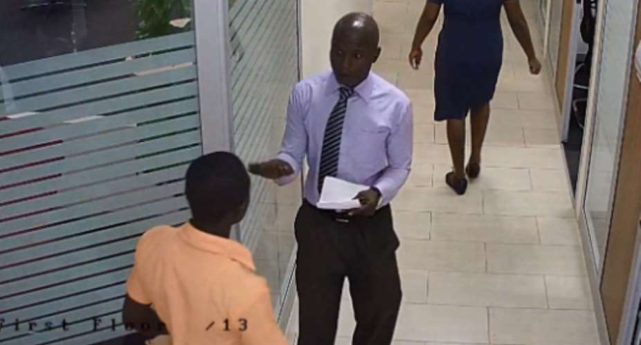 Bank fraudster nabbed in action at NIB Bank