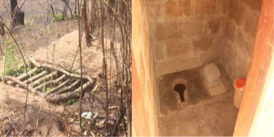 Towards an open defecation-free nation: Contrasts from Bakpe and Kpale-Xorse