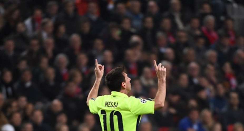 Lionel Messi delighted to break UEFA Champions League scoring record