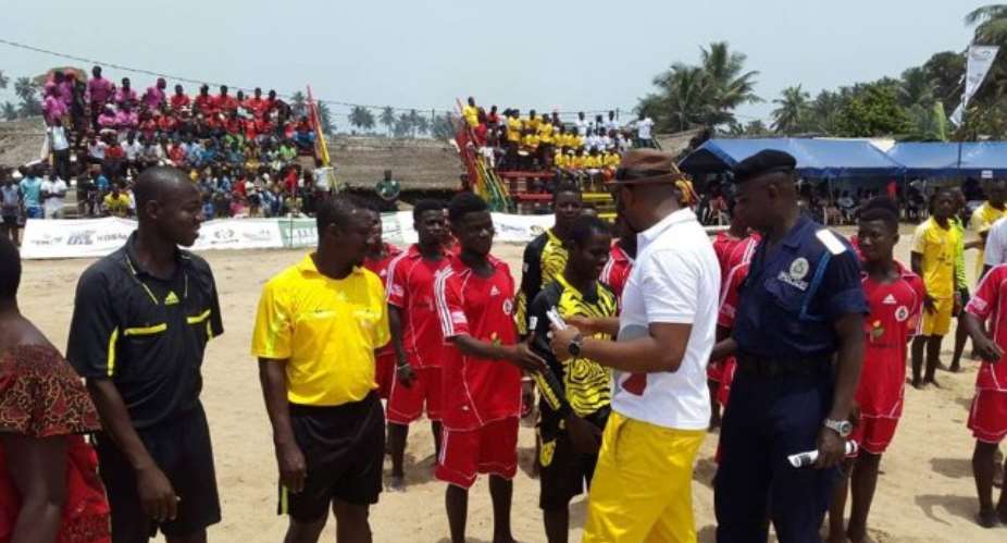 Beach soccer gears up for exciting finish