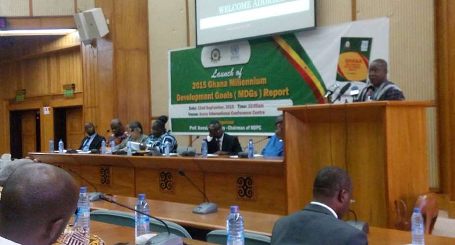 Ghanas progress mixed-MDGs 2015 report