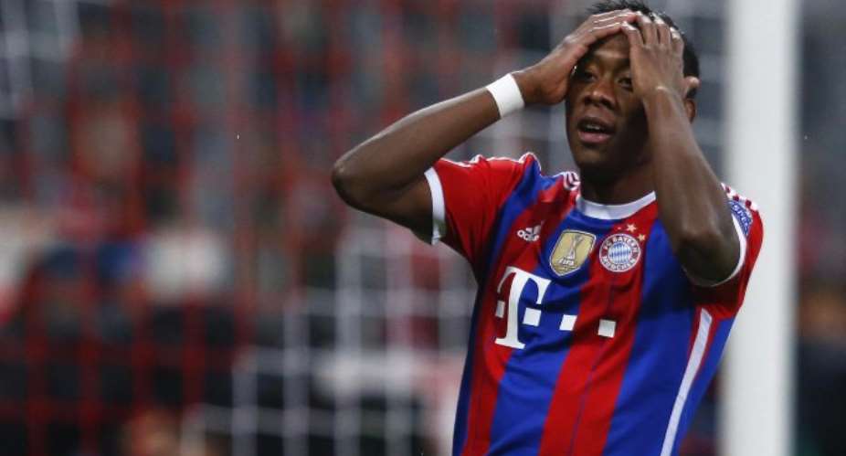 Huge Bayern blow as David Alaba ruled out for seven weeks