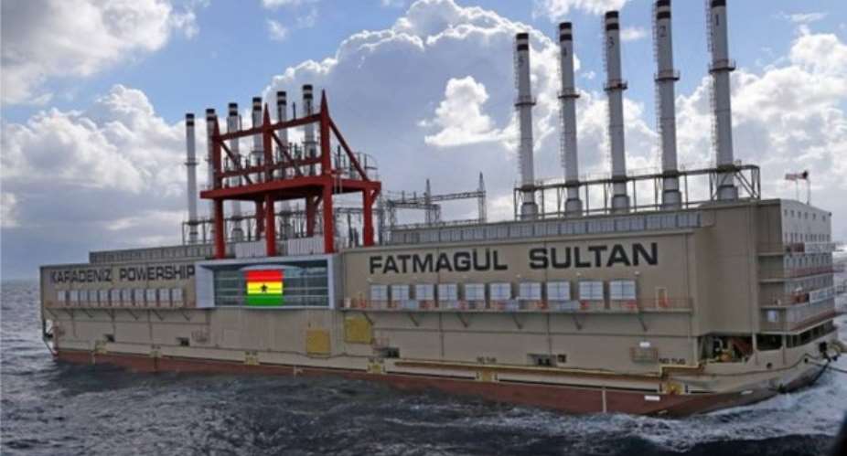 Power barge reaches Ivory Coast