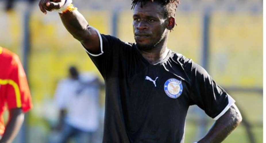Emmanuel Clottey, leading marksman for Berekum Chelsea