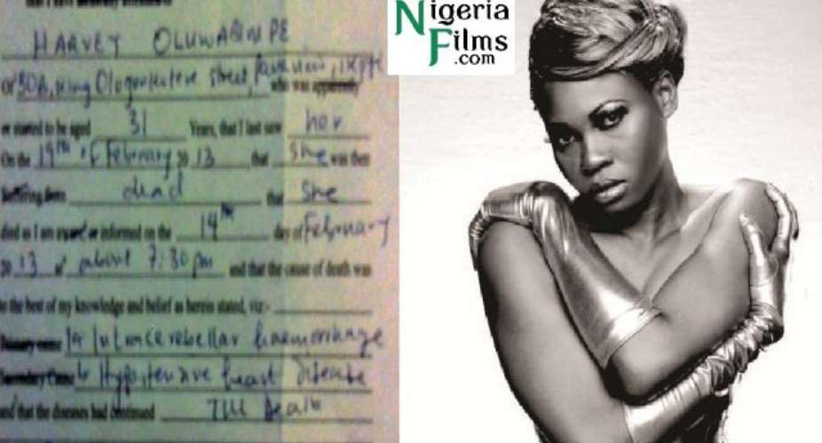 AUTOPSY REPORT REVEALS GOLDIE HARVEY DIED OF HYPERTENSION (PHOTO)