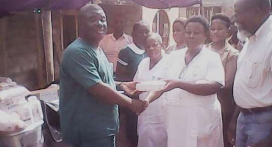 Nurse donates assorted drugs