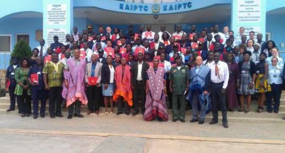 KAIPTC graduates students in Disaster Preparedness Initiative