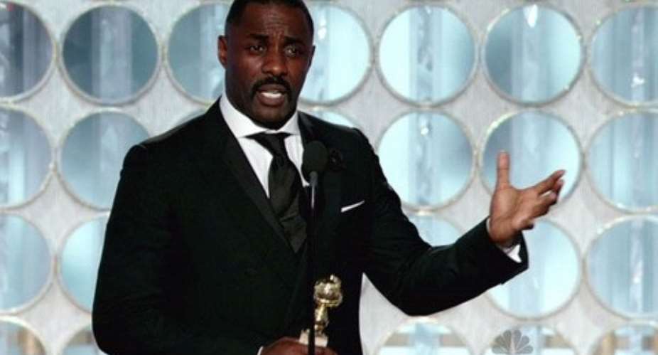 Elba won the Golden Globe for his portrayal of DCI Luther.
