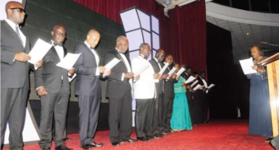 AAG inducts new officers