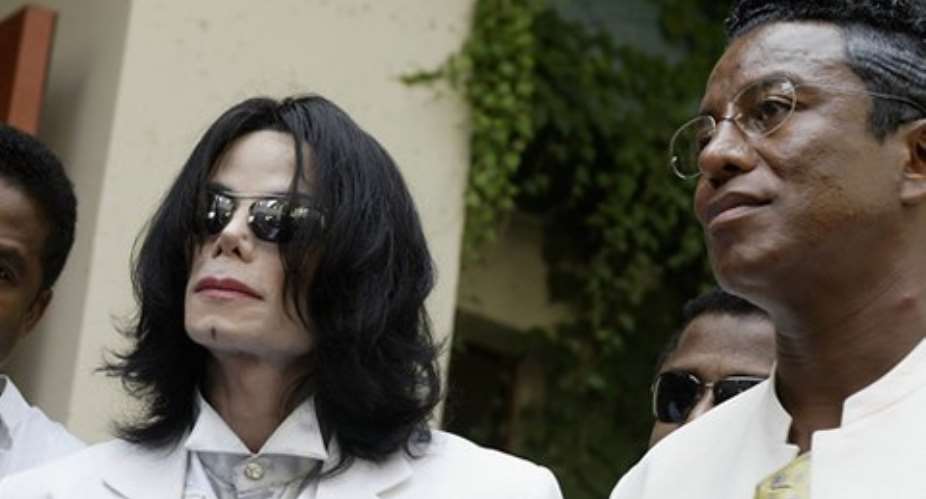 Michael Jackson and Jermaine Jackson