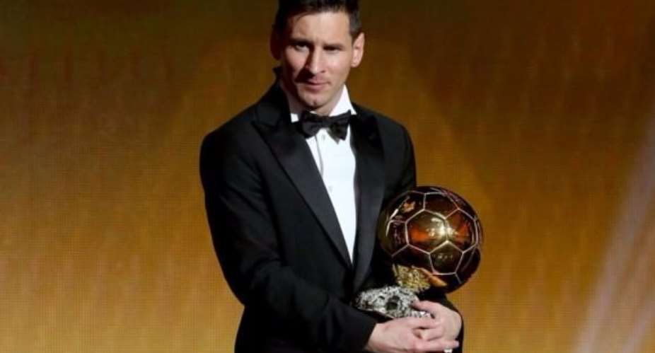 Lionel Messi wins Ballon d'Or for record fifth time to defeat Cristiano Ronaldo