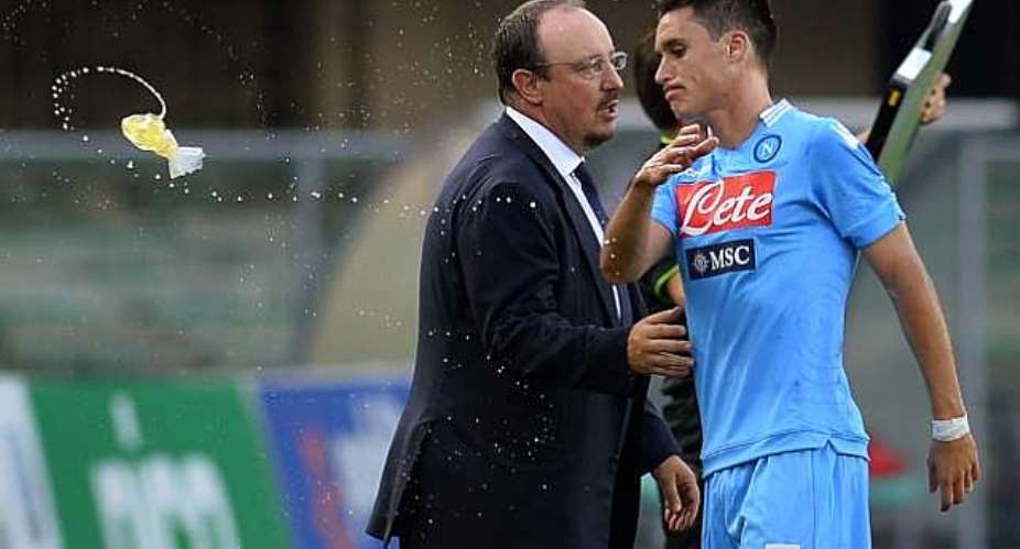Napoli coach Rafael Benitez denies Jose Callejon spat