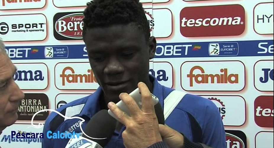 EXCLUSIVE INTERVIEW: One-on-One interview with Ghana midfielder Ransford Salasi after gaining promotion with Pescara to the Italian Serie A
