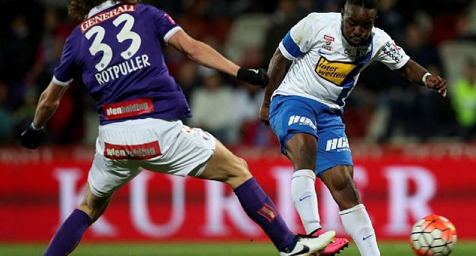 Ghanaian midfielder Reagy Ofosu linked with switch to Austrian side St. Polten