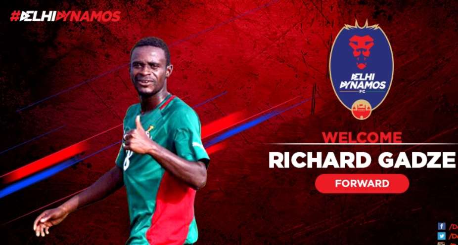 Richard Gadze has joined Delhi Dynamos