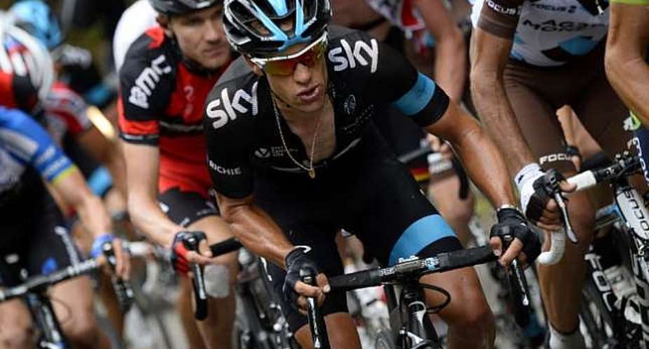 Australian cyclist Richie Porte ready to pounce at the Tour de France
