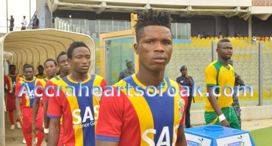Robin Gnagne: French side FC Cayenne  table offer for Hearts defender – report