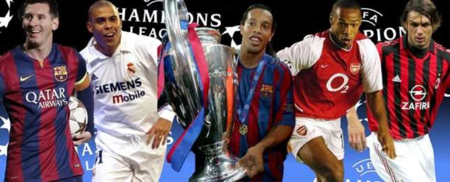 Dream Team: Ronaldinho selects his UEFA Champions League XI