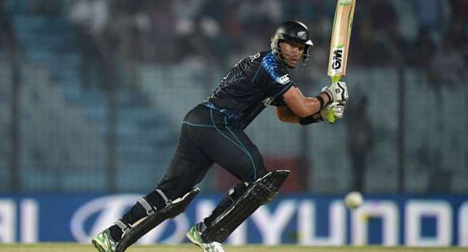 Ross Taylor believes rain aided New Zealand's T20 win over West Indies