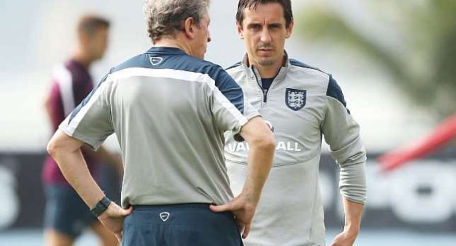 England boss Roy Hodgson feels Gary Neville could one day take his job