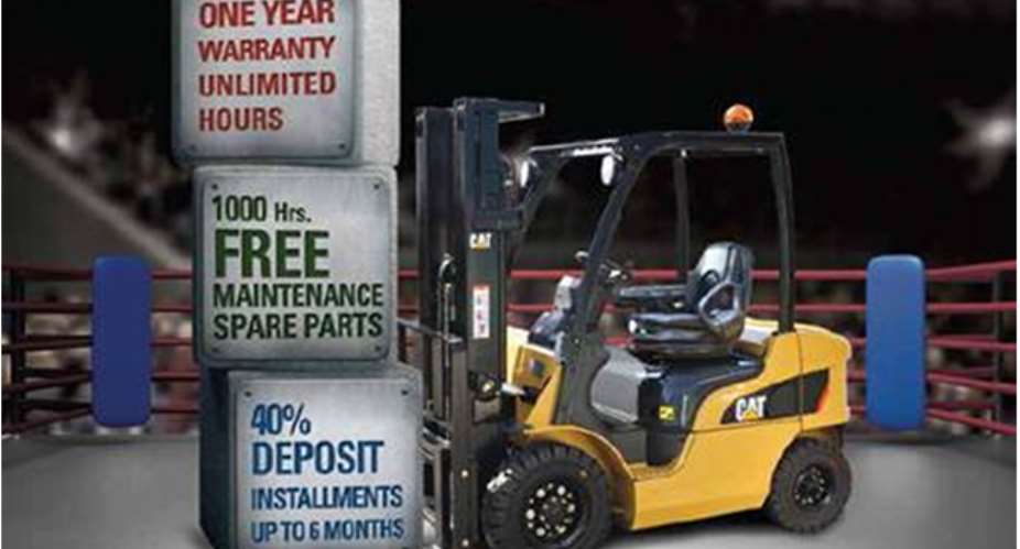 Mantrac Ghana launches special offer on CAT diesel dorklifts