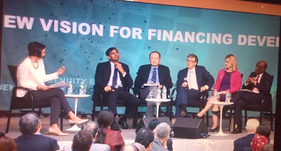 Leaders share thoughts on new vision for financing development